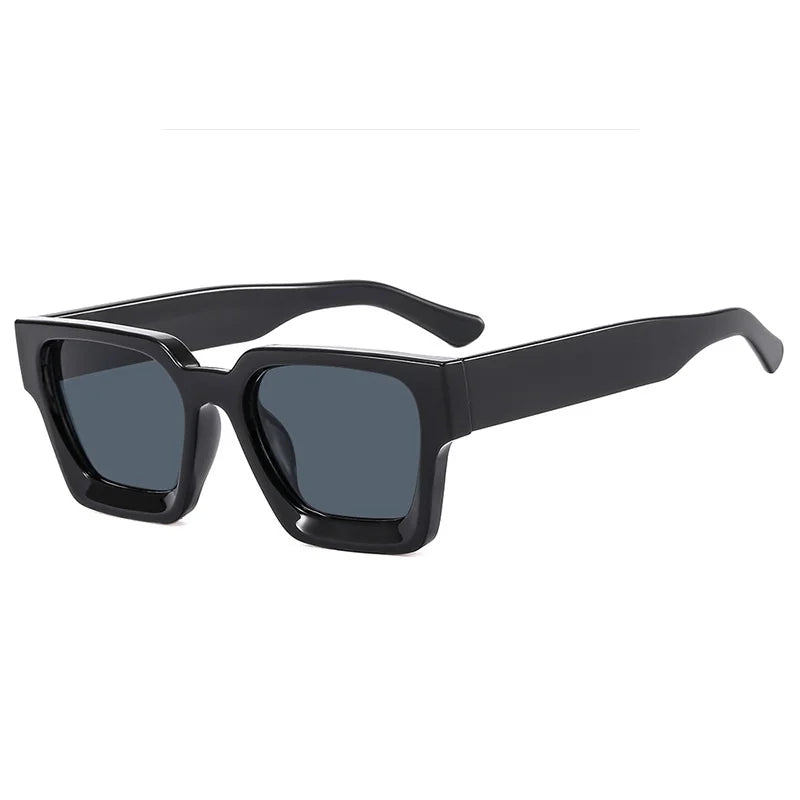 Square Vintage Sunglasses For Men Women