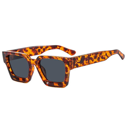 Square Vintage Sunglasses For Men Women