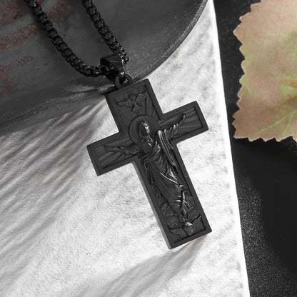 Personality Creative Design Religious Jesus Christ Cross Pendant